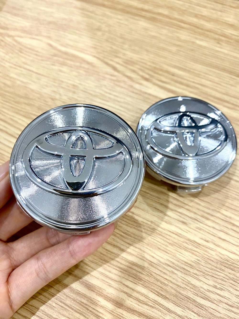 2pcs Toyota 62mm Wheel Center Caps Chrome
Hub Caps for Camry Corolla Silver - Picture 3 of 5
